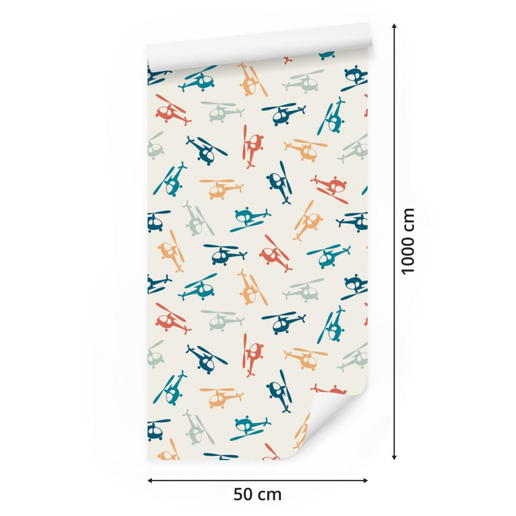 Animal motif wallpaper for living room and bedroom 50x1000