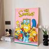 Disney Diamond Painting The Simpsons Classic Family Poster Art Illustration 5D Cross Stitch Hanging Print 5D Puzzle Mosaic Embroidery Home Decoration
