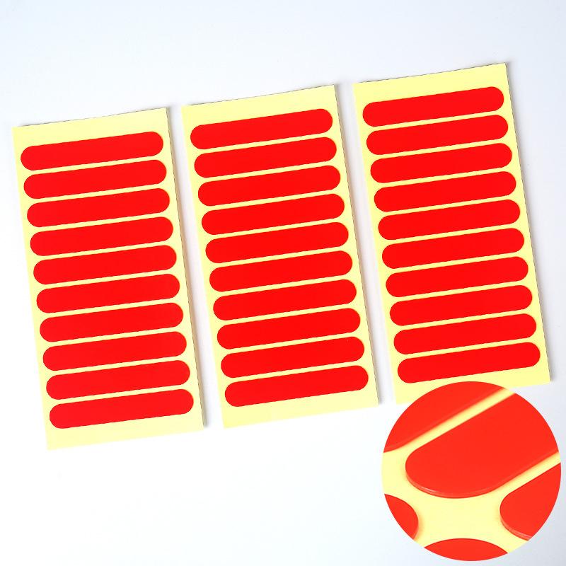 3 Sheets/1 Roll Nail Art Adhesive Tape Double-Sided Adhesive Clear Nail Display Tape For Fingernails Decorative Beauty Stickers