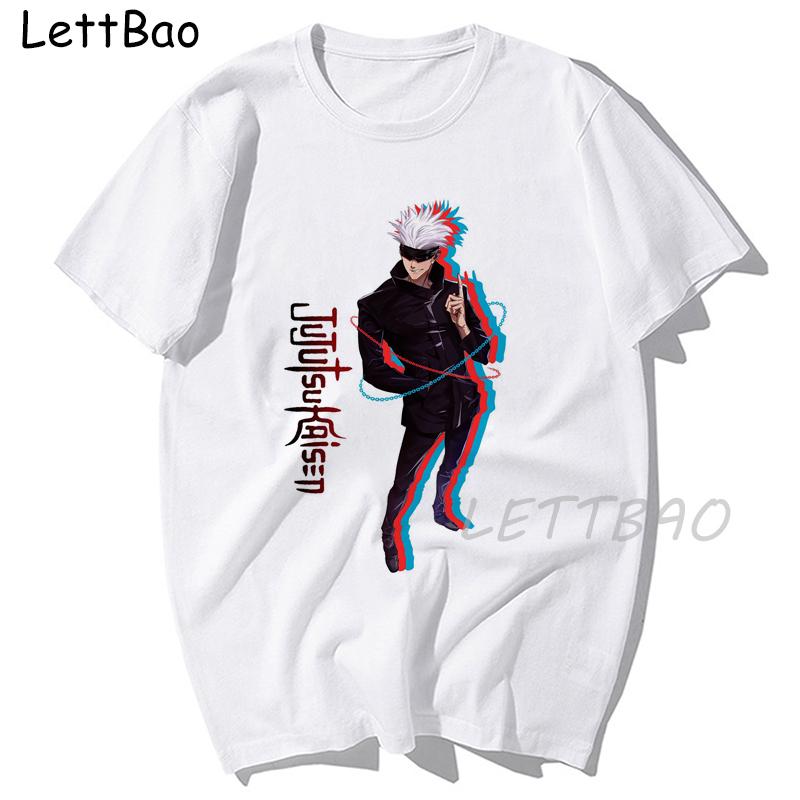 Jujutsu Kaisen Characters T Shirt Women Harajuku Streetwear Tees Sukuna Clothes Japanese Female Anime