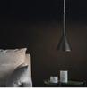 Nordic Wrought Iron Pendant Light - Modern Creative Single-Head Lamp for Restaurant, Bar, Bedroom, and Bedside.