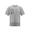 Urban Camping Series Quick-Dry Crew Neck Short Sleeve T-Shirt Men Tops Light-Gray 15216145-0104