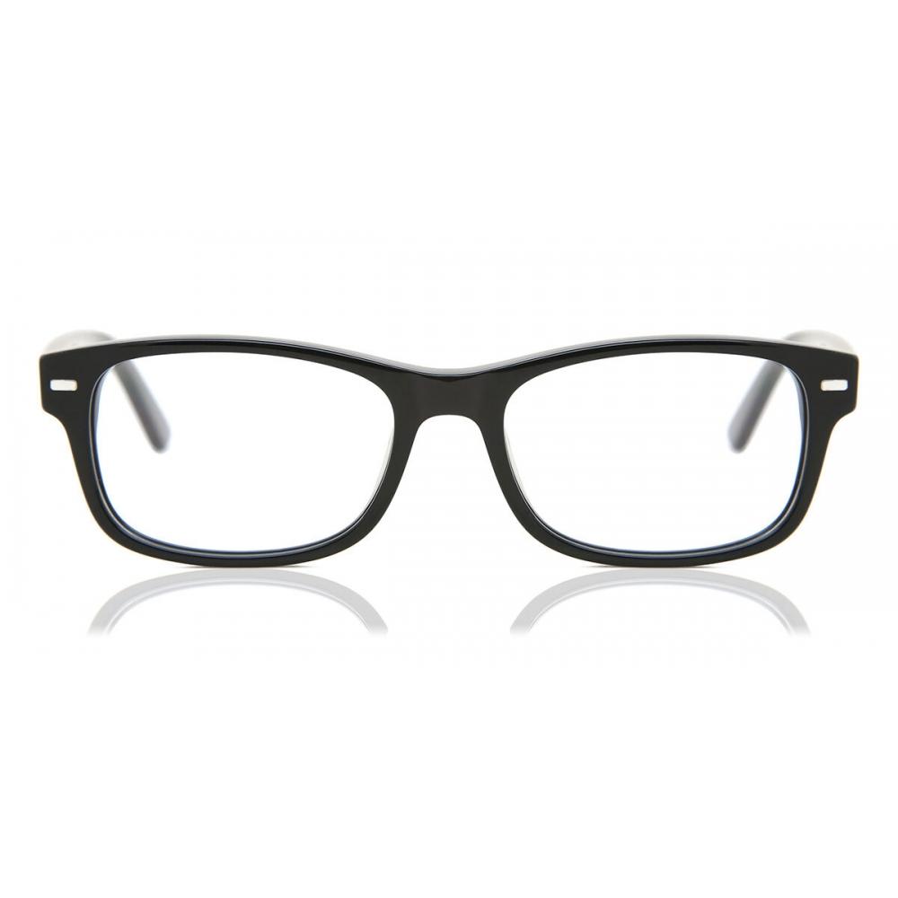 Full Rim Square Shiny Black Smartbuy Collection Rumbo Am87h Fashion Unisex Eyeglasses