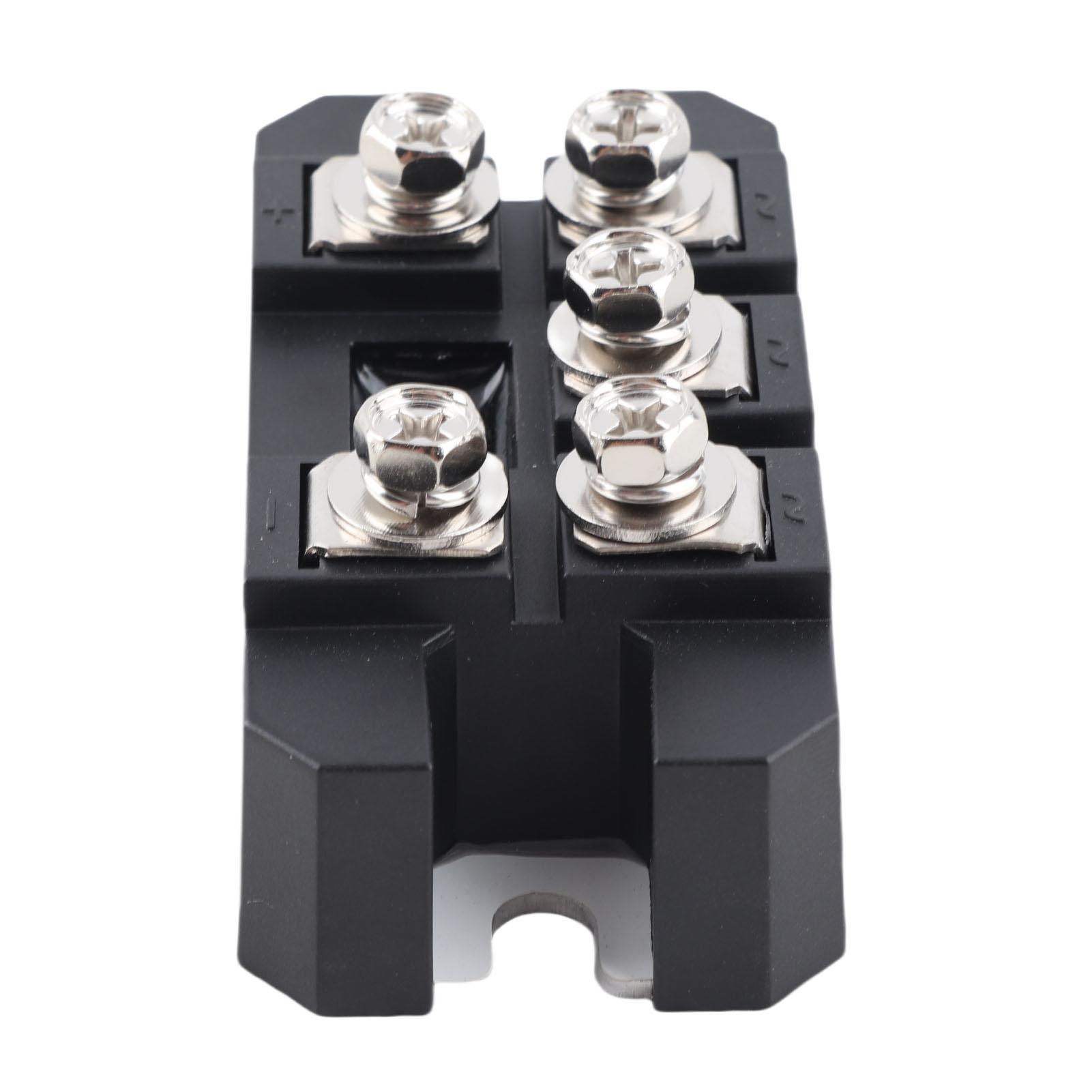 

1шт MDS100A Чорний трифазний діодний мостовий випрямляч 100A Amp High Power 1600V