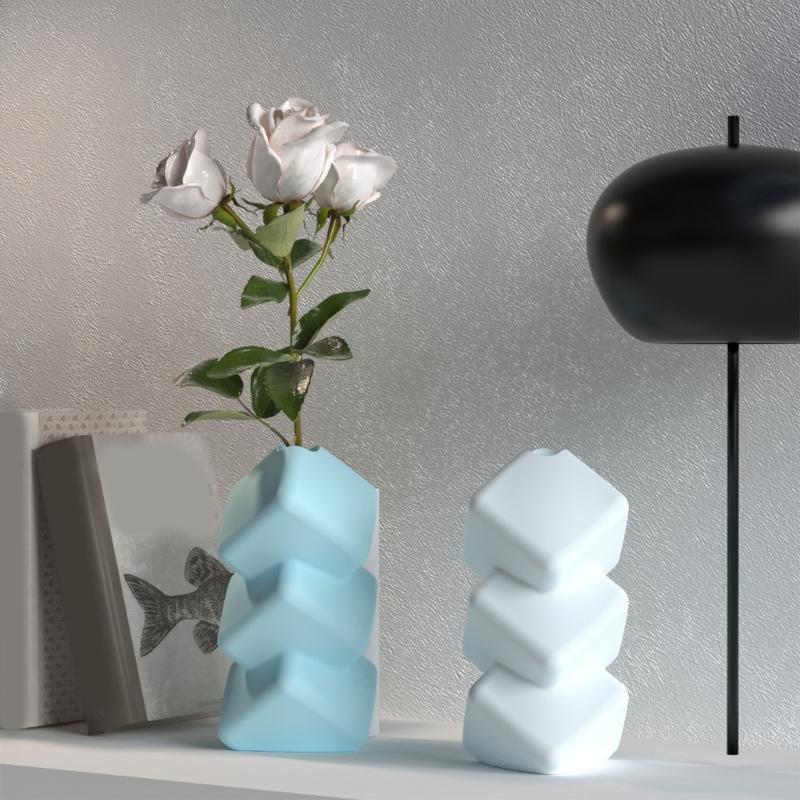 Versatilitys Silicone Molds Epoxy Resin Moulds for Creating Unique Vases and Artistic Homes Decors Crafting Making