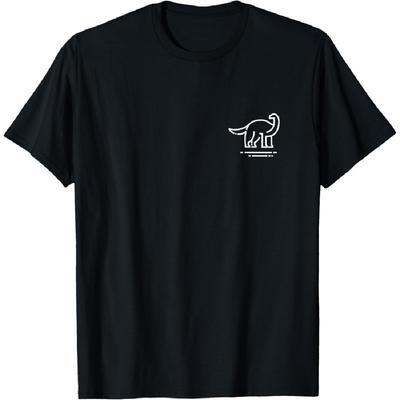 Brontosaurus T-Shirt Für Männer Frauen & Kinder _ Dinosaurier Abzeichen T-Shirt