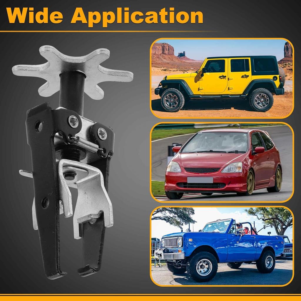 Overhead Spring Compressor Tool Alloy Steel Valve Spring Compressor for Valve Spring Installation & Removal for Vehicle Installation and Removal