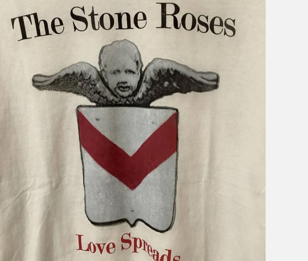 Maglietta Vintage 1995 The Stone Roses Love Spreads Cotone Unisex S-5Xl