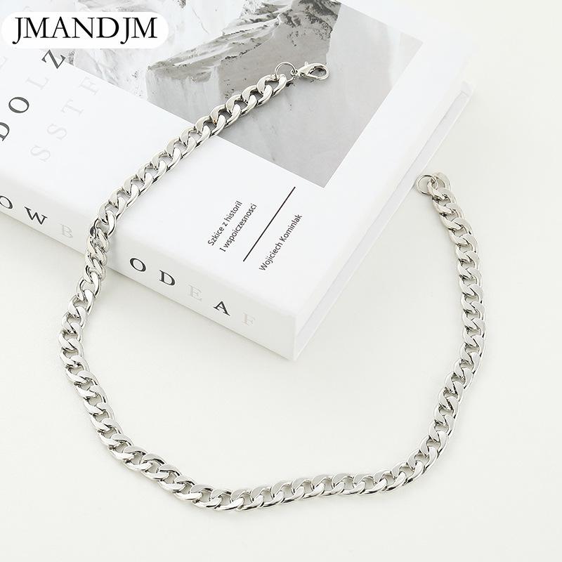 Cuban chain new personalized hip-hop fashion versatile titanium steel women's bracelet