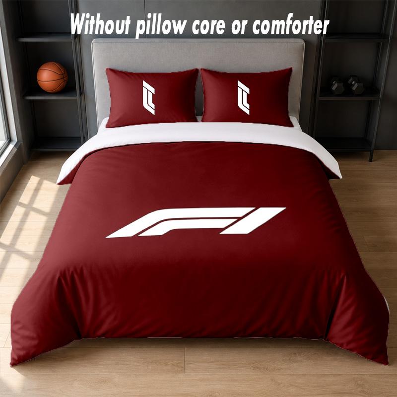 Set Biancheria da Letto Design F1 1 Copripiumino + 2 Federe Morbido Traspirante Biancheria da Letto per la Casa
