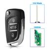 Modified 2/3 Buttons Filp Remote Key 433MHz ASK FSK For Citroen C1 C2 C3 C4 Berlingo Picasso Peugeot 207CC 307CC 407 ID46 Chip