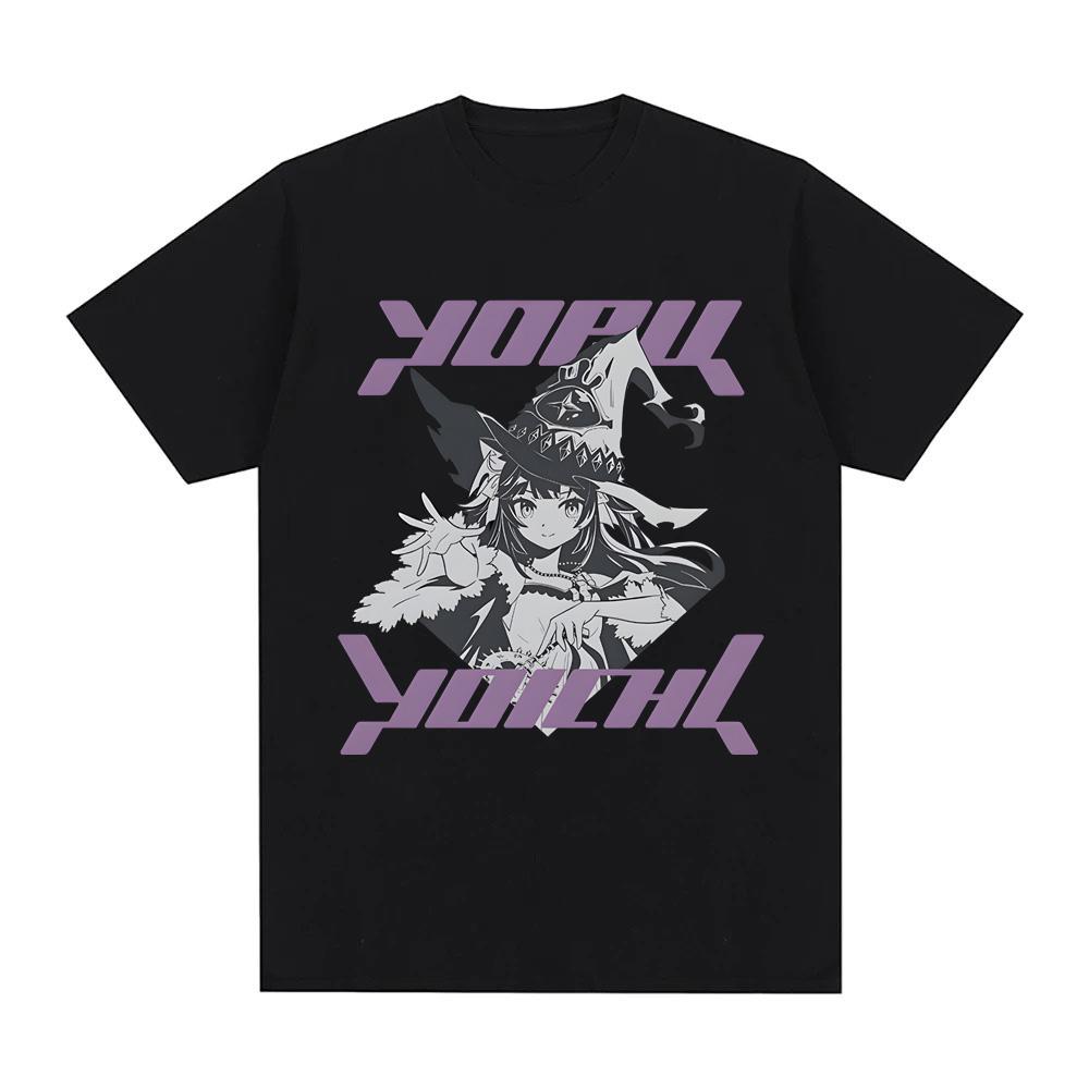 

Shadowverse Worlds Beyond ×Yoru Yoichi T-SHIRT Role Playing Games Graphic Printing Shirt Unisex Comfortable Crew Neck Cotton Tee XXL