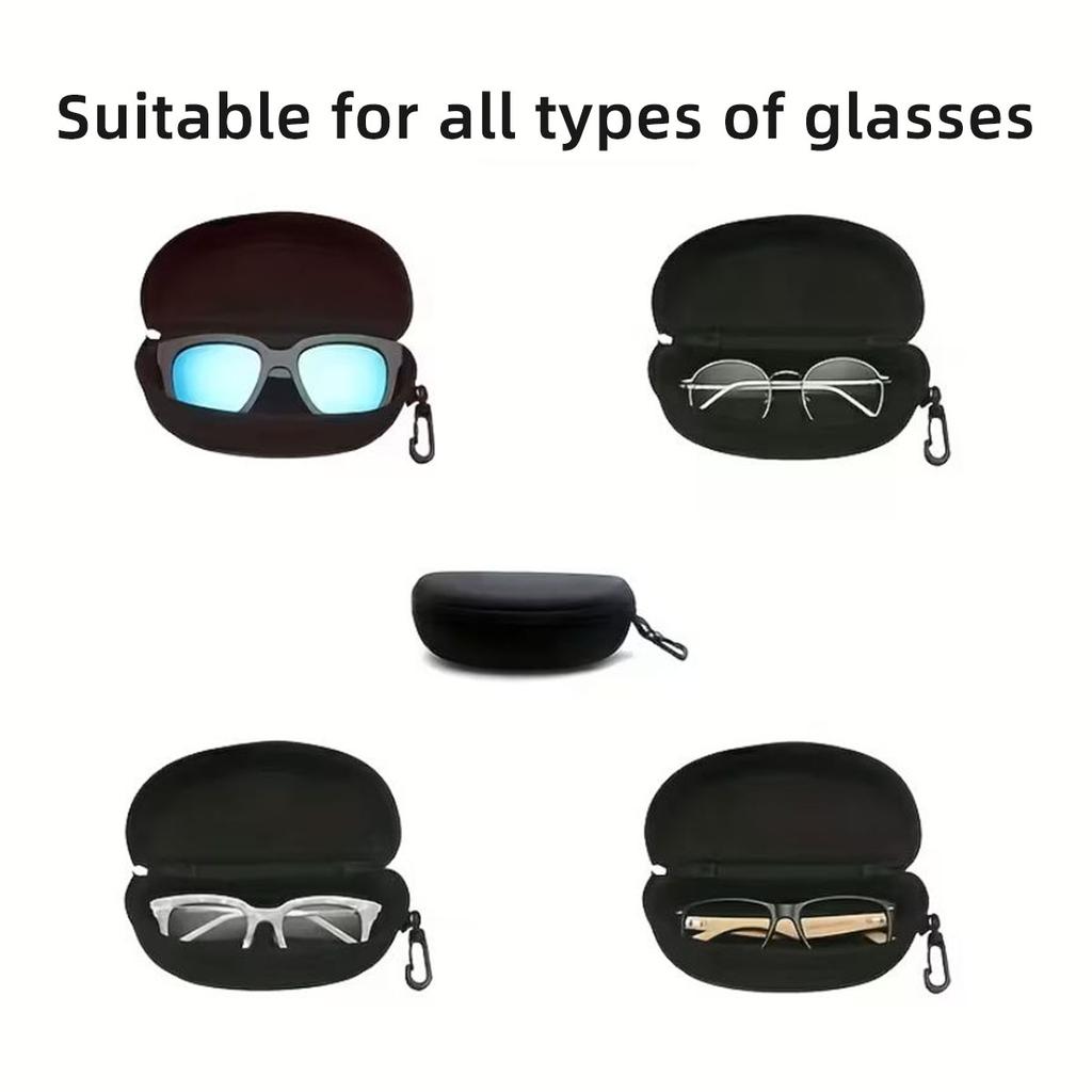 1PC EVA Glasses Case Hard Shell Multiple Styles With Zipper Hooks Durable Fashion Accessories Glasses Sunglasses Storage