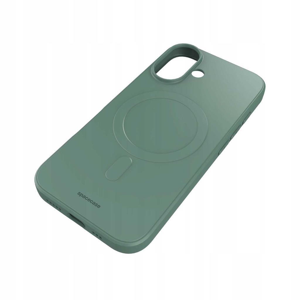 Sc Silicone Magnetic Case Iphone 16 Dark Green