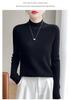 New Fall/Winter Half-High Collar Sweater - Warm, Versatile, Wrinkle-Free Knitwear
