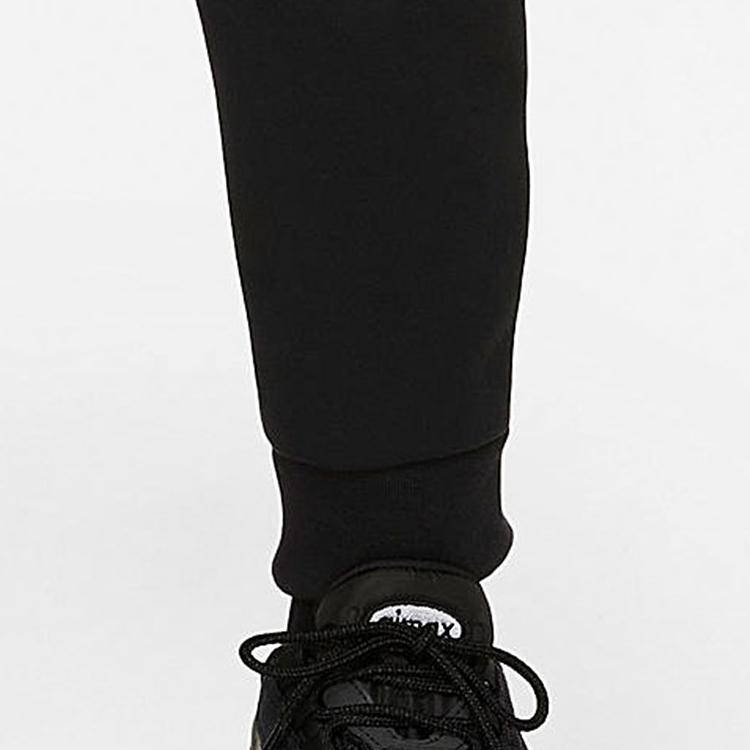 Nike Youth  Knitted Sports Pants Fashion Simple Versatile Drawstring Kids Pants Black DJ5491-010