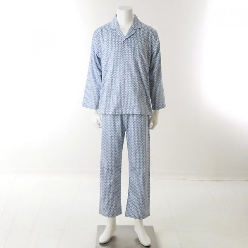 

VenuS 80S Cotton Owl Print Men S Pajama Vpa4512m Blue/110