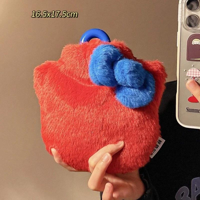 The New Hot-selling Winter Belly Warming Hot Compress Plush Hand Warmer Cute Thickened Warm Water Bag Hot Water Bottle