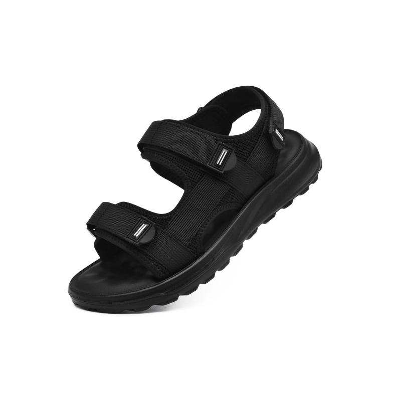 

Summer Fashion Sandals Shoes Men Outdoor Lightweight Low-top Shoes Anti-slip Breathable Water-resistant Casual Shoes Men 44 чорний