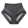 Mutandine sexy trasparenti a vita media per le donne Mutandine senza cuciture in seta di ghiaccio Slip da donna ultra sottili altamente elastici S-3XL