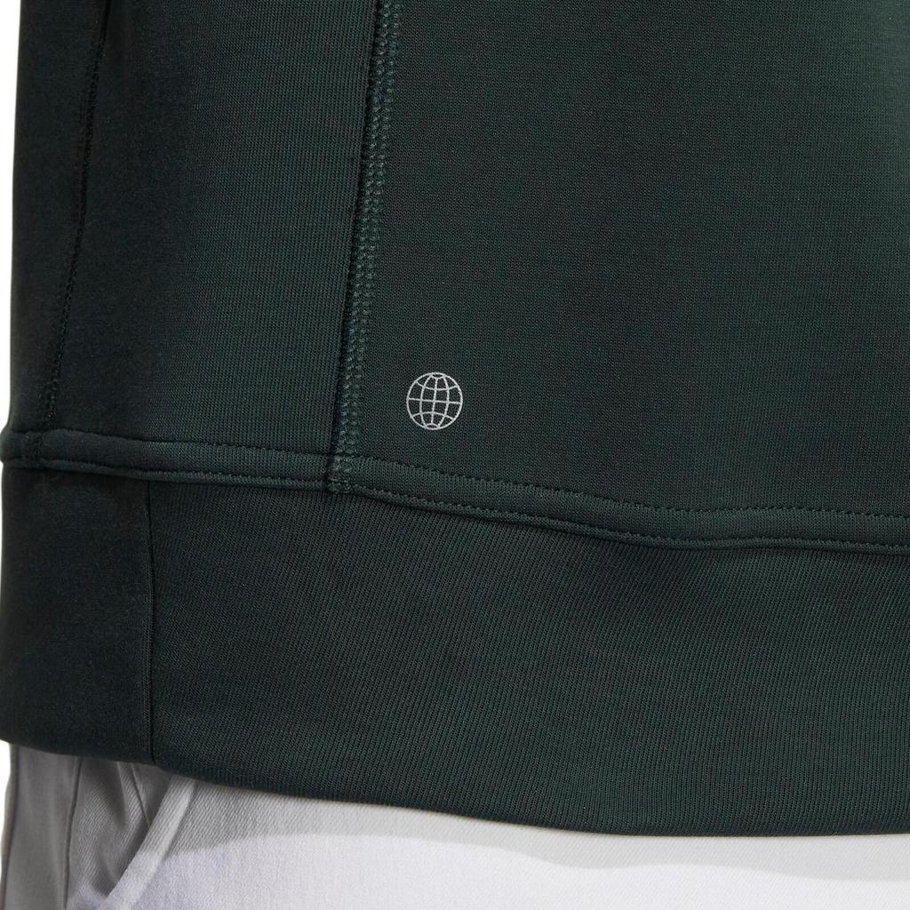 Adidas Logo Print Crew Neck Long Sleeve Sweatshirt Men Tops Green HG5784