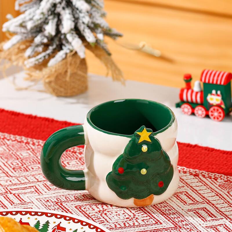 WJ Ceramic Mug with Large Handle 340ml