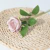 Single Velvet Strand Rose Simulation Flower Table Decor And Special Occasions