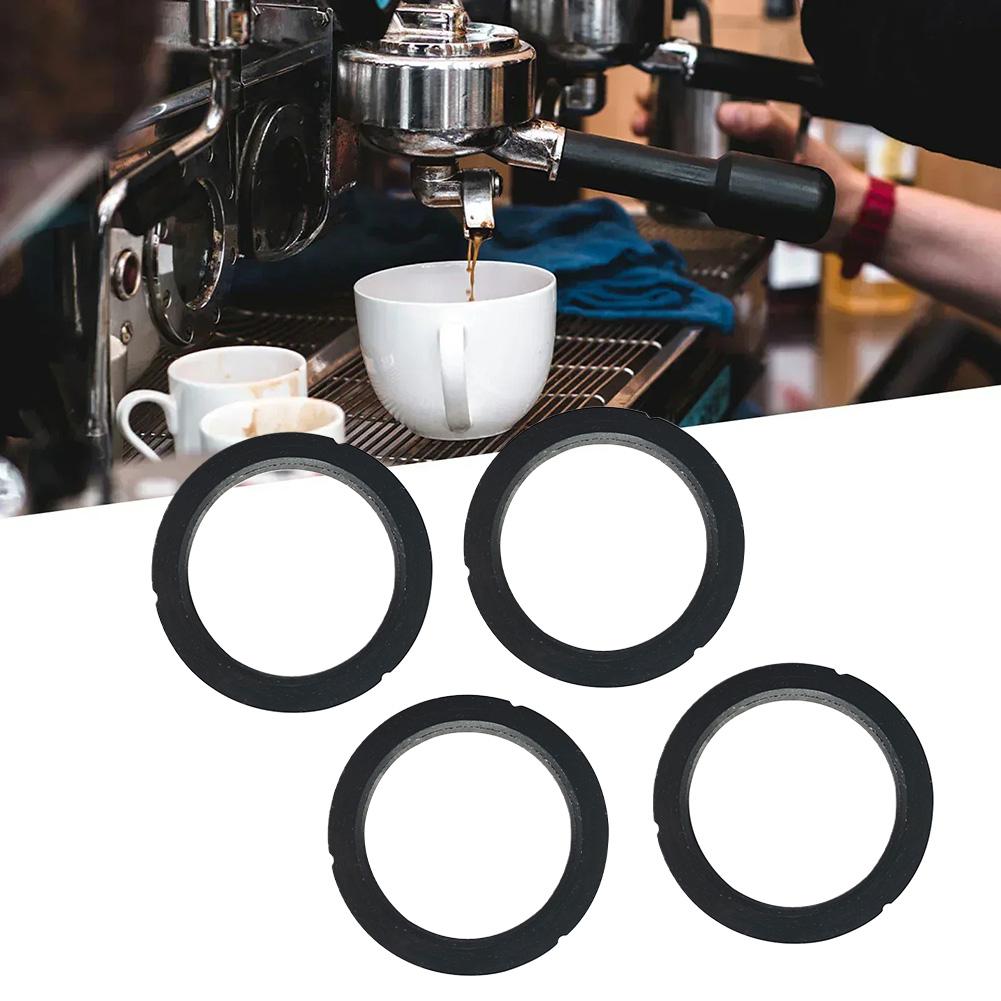 Coffee Brewing 73x58x8.5mm E61 Silicone Gasket Essential Kitchen Coffee Tool Silicone Brewing Head Wide Temperature Range 2pcs