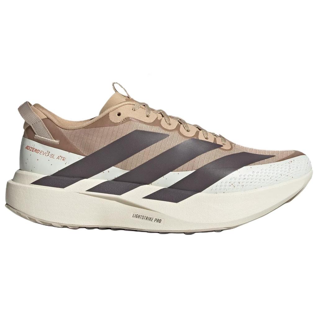 adidas Adizero Evo SL Αντιολισθητικά, Ανθεκτικά στην Τριβή, Επιστροφή Ενέργειας Παπούτσια Μαραθωνίου Ανδρικά Λευκό Καστανό KK2690