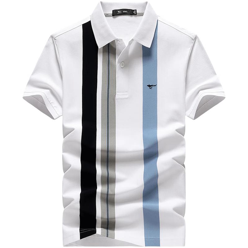 Seven Wolves Men s Mercerized Cotton Polo T-Shirt 180/96A