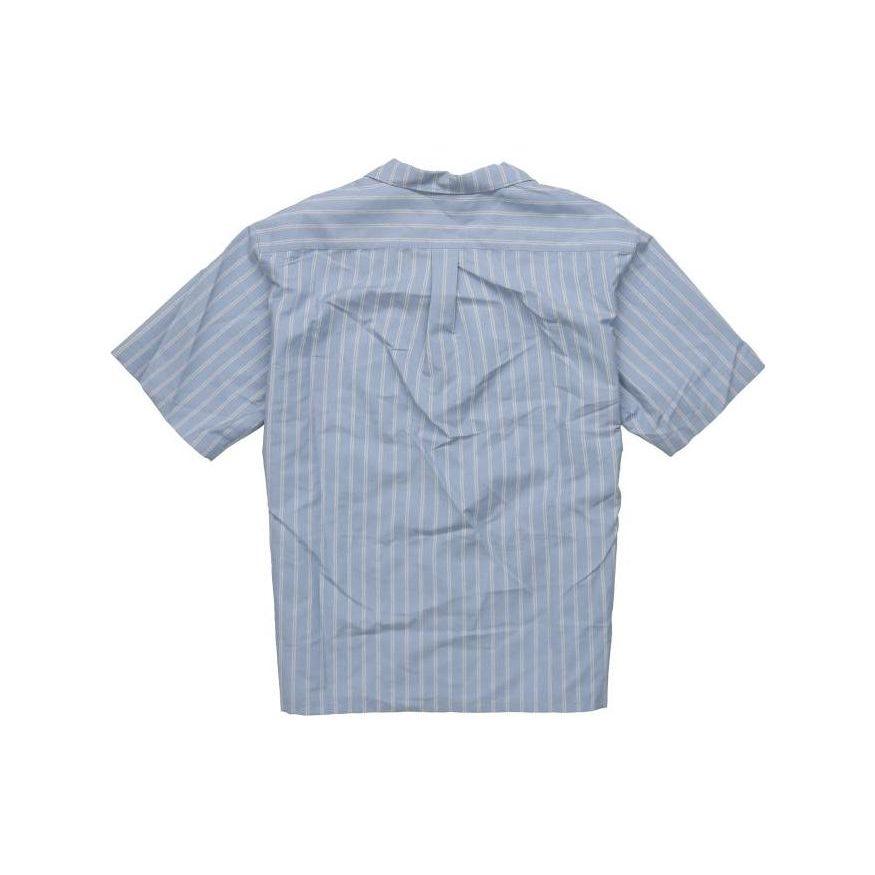 GUCCI Shirts Men's Blue Cuban Collar Moderate 618920-ZAE5V-4053