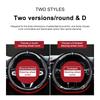Car Steering Wheel Cover Breathable Anti Slip PU Leather Steering Cover For BMW E39 E46 E87 E90 E28 E30 E34 E36 E53 E60 E61 E62
