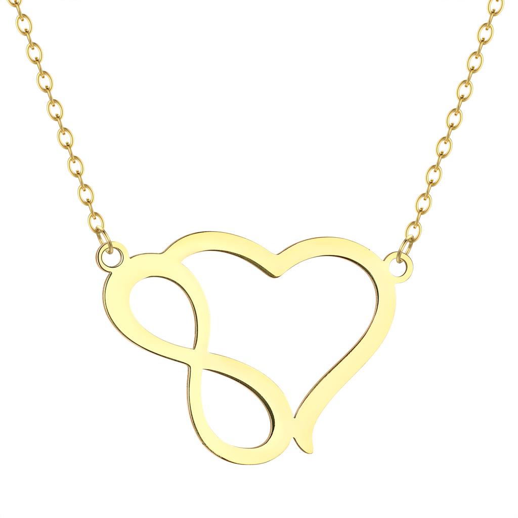 Kinitial Cactus Saturn Planet Infinity Lips Bird Landscape Sun Mountain Stainless Steel Pendant Necklace For Women Jewelry Gift