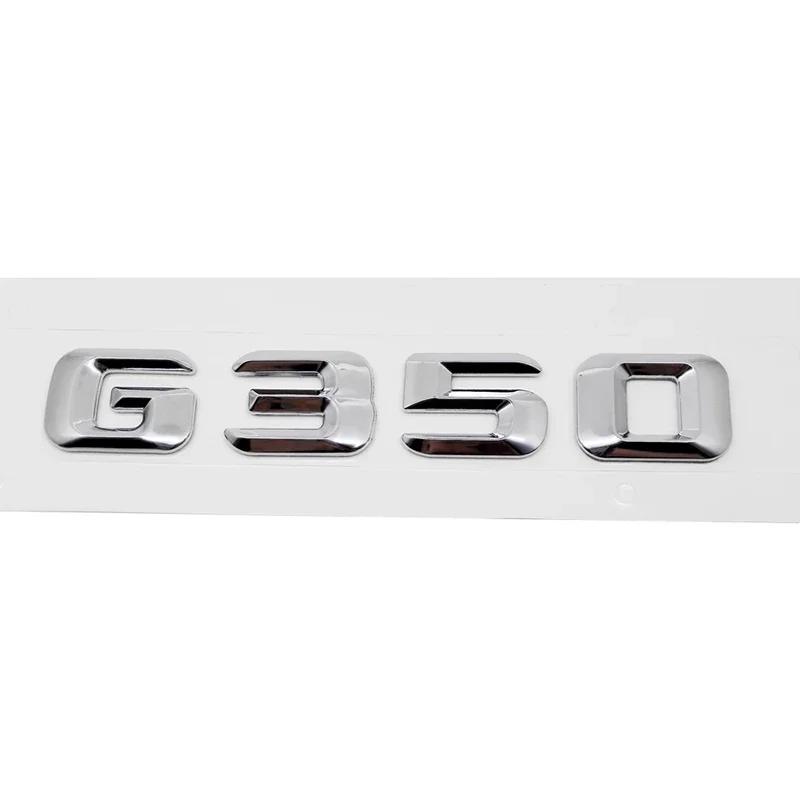 3D Letter Car Sticker Modified Tail Trunk Emblem Badge for Mercedes Benz G Class G63 G65 G200 G230 G300 G350 G400 G500 G550 AX1 