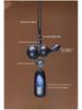 Sandalwood Gourd Pendant: High-End Rearview Mirror Amulet for Men and Women