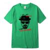 T-shirt 100% Cotton Short Sleeve Breaking Bad T-shirt Casual Heisenberg Print Tshirt Cool T-shirt Male Tops
