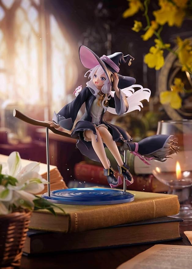 Elaina Figure Wandering Witch: The Journey of Elaina AMP+ Elaina Figure Witch Costume Ver. Official Approx. 20cm