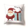 Christmas Gifts Santa Claus Pattern Pillow Polyester Home