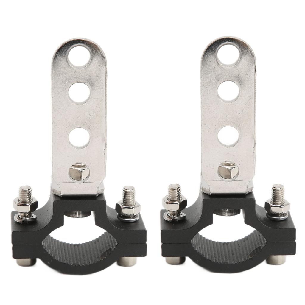 LED Light Bar Brackets 1.2in Bull Bar Tube Work Lamp Mounting Clamp for Motorcycle Truck SUV ATV