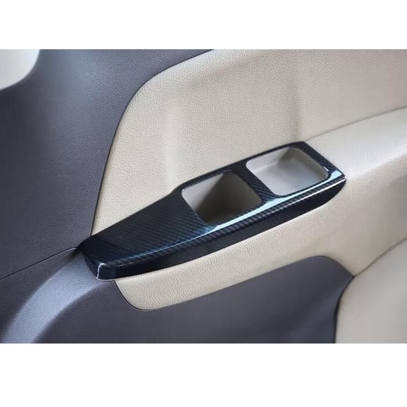 For Honda Odyssey 2024 Car Interior Third Row Seat Rear Cup Holder Trim Cover Accessories Decoration Stickers Parts