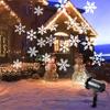 Snowstorm Snowflake Projection Light Landscape Lights Waterproof Lawn Light Christmas Decoration Outdoor Pattern Lights