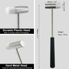 Lightweight Hammer, Small Craft Mallet for Jewelry Making, Toy Building Projects, Clocks, Woodworking, DIY, Leather