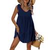Women's Summer New Sun Protection Cover Up Beach Dress Strappy Loose Maxi Dress