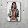 Fetty Wap Vintage Tin Sign Home Decor Wall Decor Art Wall Mural Room Decoration Decor Retro Metal Sign Plate Bar Posters
