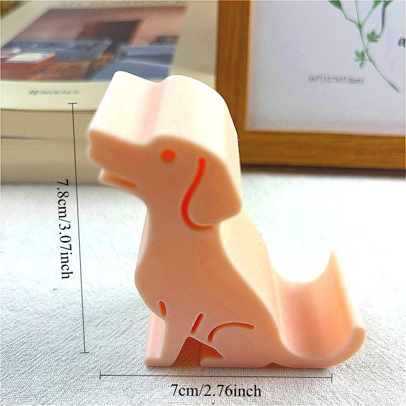 2026 Cute 3D Printed Dog Phone Stand - Creative Universal Desktop Holder