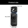 Handheld LCD Wind Meter Airflows Meter Wind Speed Gauge Meter Anemometer Measuring Wind Temperature Humidity
