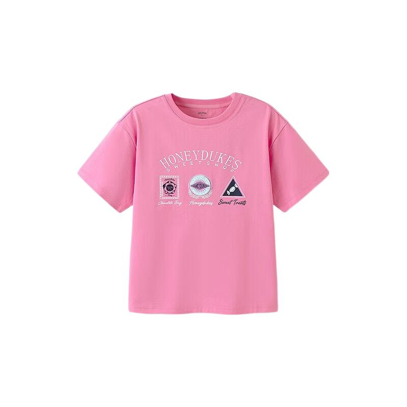 Balabala Girls' Harry Potter Short-Sleeve T-shirt