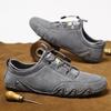 Octopus Men's Shoes Breathable Men's Casual Leather Shoes Doudou Shoes Large Size Sports Trendy Shoes