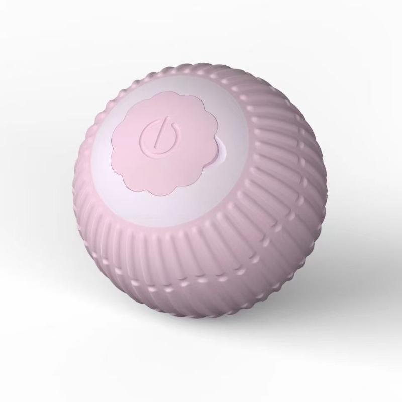 Electric Cat Ball Toys Automatic Rolling Smart Cat Toys Interactive for Cats Training Self-moving Kitten Toys for Indoor Playing