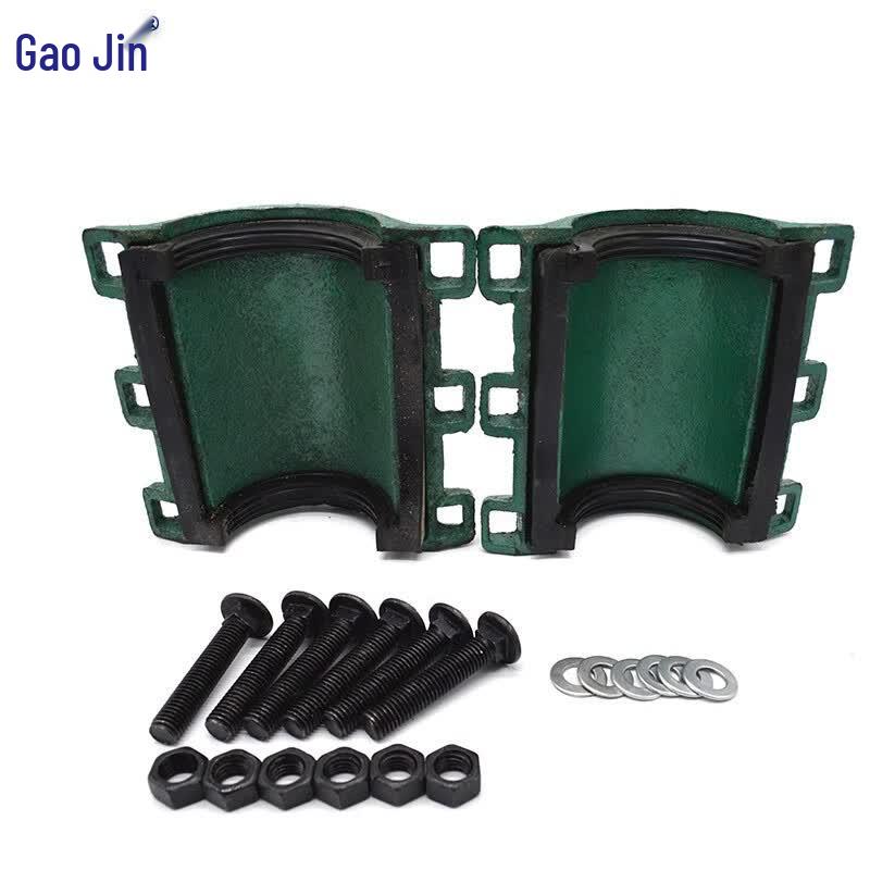 Gaojin Ductile Iron PE Pipe Repair Clamp